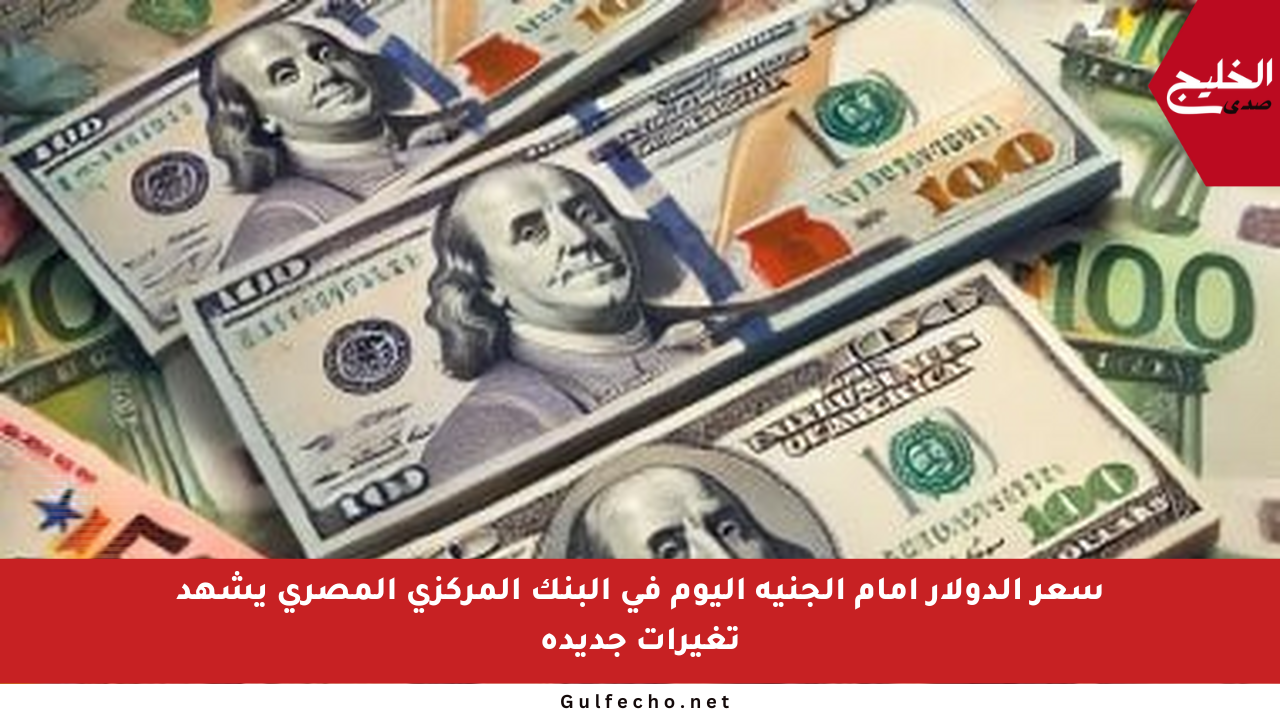 سعر الدولار أمام الجنيه اليوم في البنك المركزي المصري يشهد تغيرات جديدة